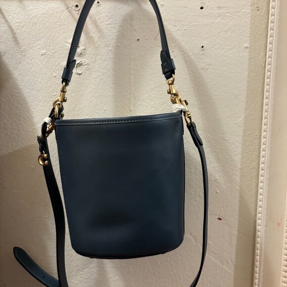 Coach Dakota Leather Bucket Bag 16 - Picture 4 of 6